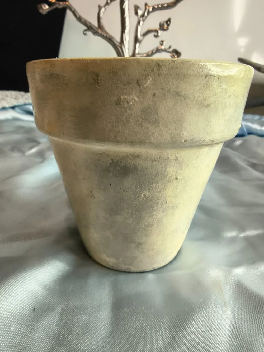 Hand Painted Art Pottery Planter